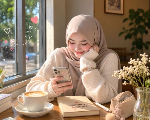 Mengirim pesan untuk crush yang dikagumi