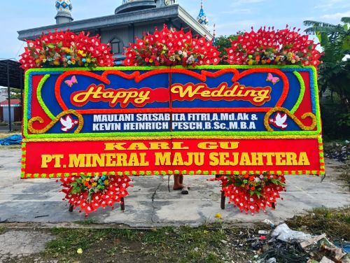 papan bunga medan