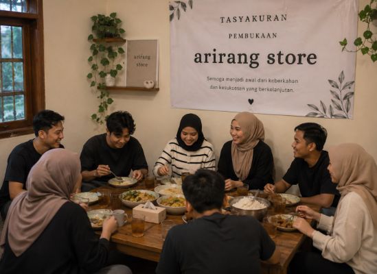 Ucapan untuk acara tasyakuran di papan bunga